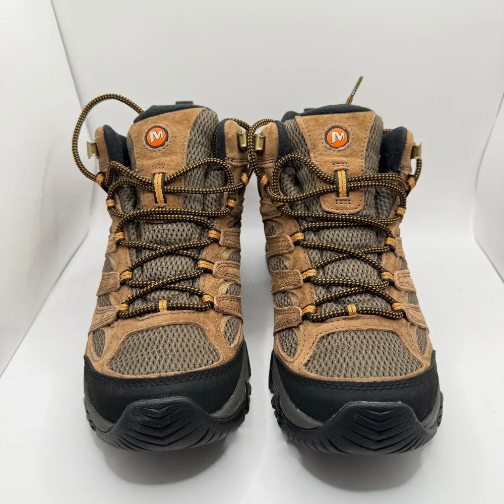 Merrell Moab 3 Mid Waterproof Mens Hiking Boots Brown Earth J035839 Size 8.5